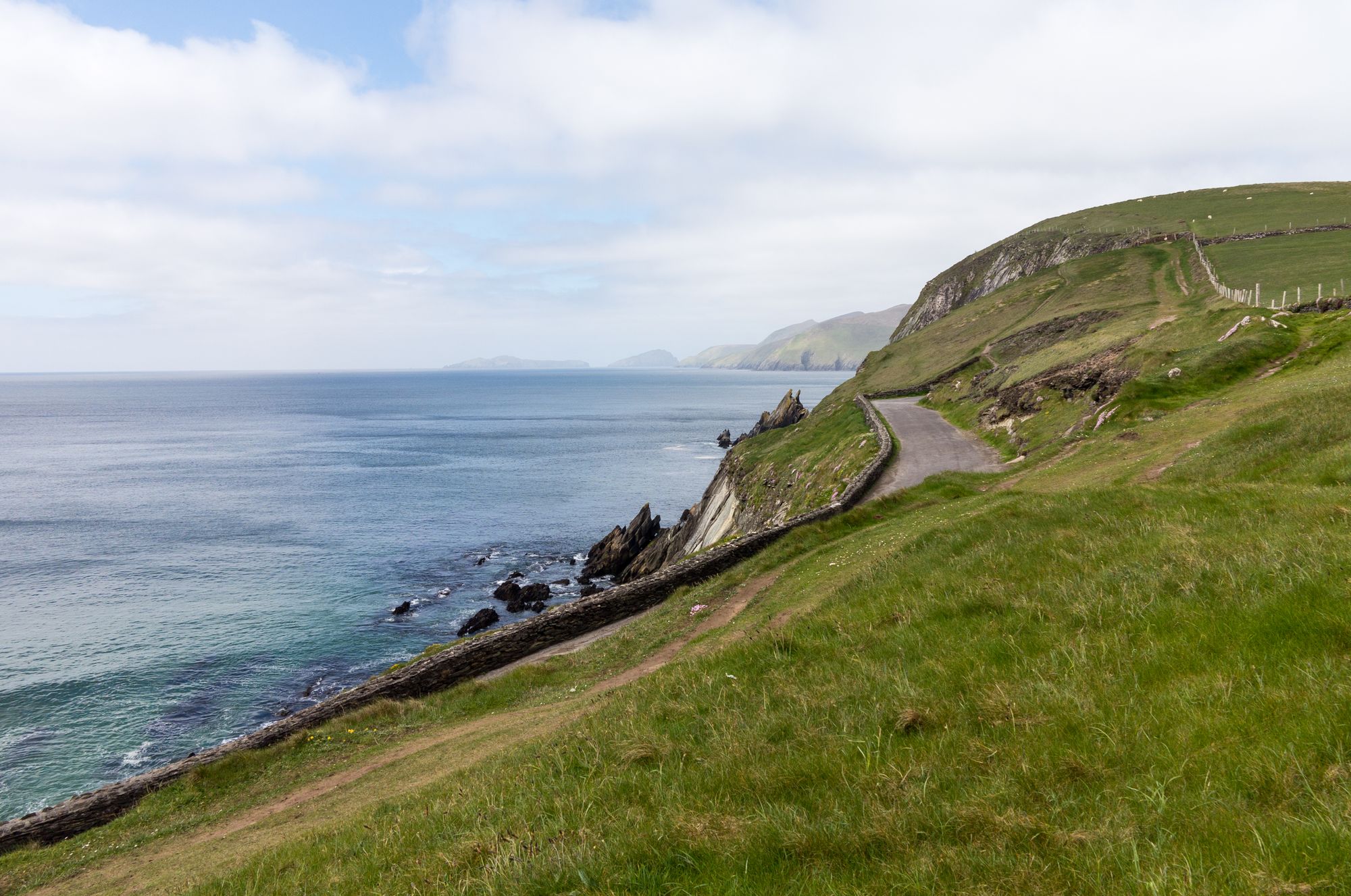 The Dingle Peninsula coast in County Kerry