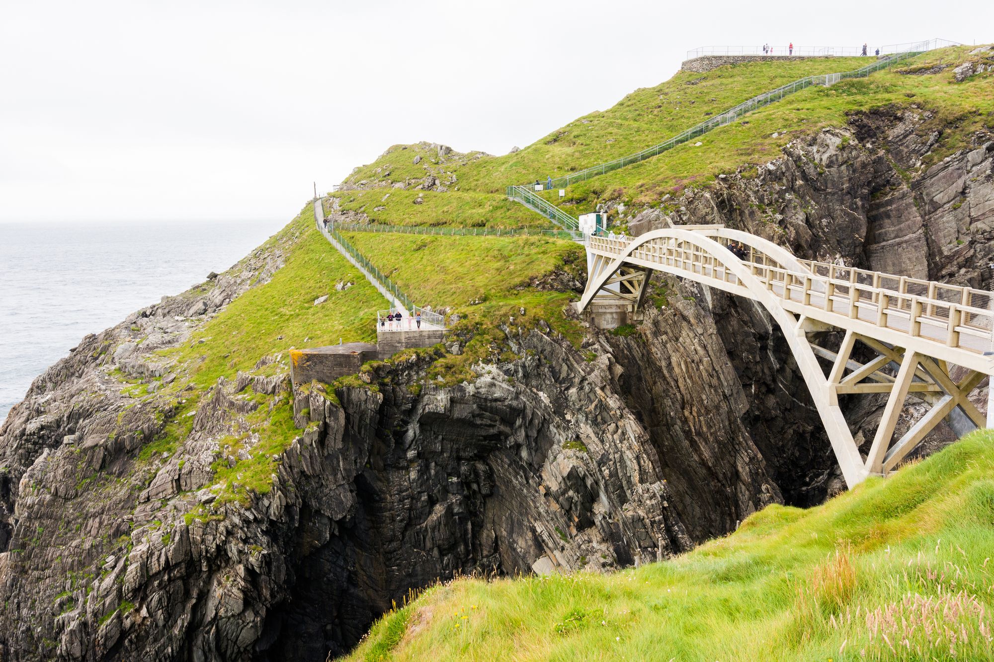 Mizen Head lighthouse on the western tip of the Dunmanway Peninsula, County Cork